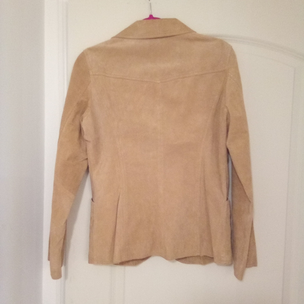 Mark Alan Suede Blazer Jacket - image 3